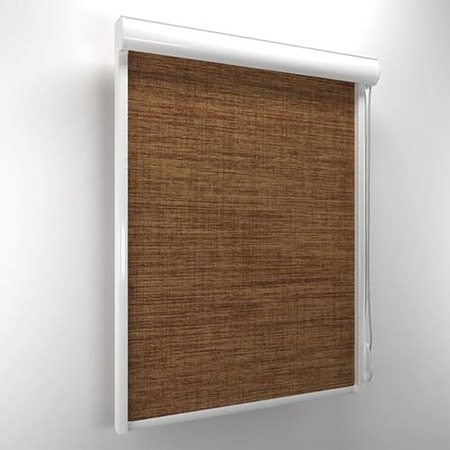 Кассетные рулонные шторы Коричневые